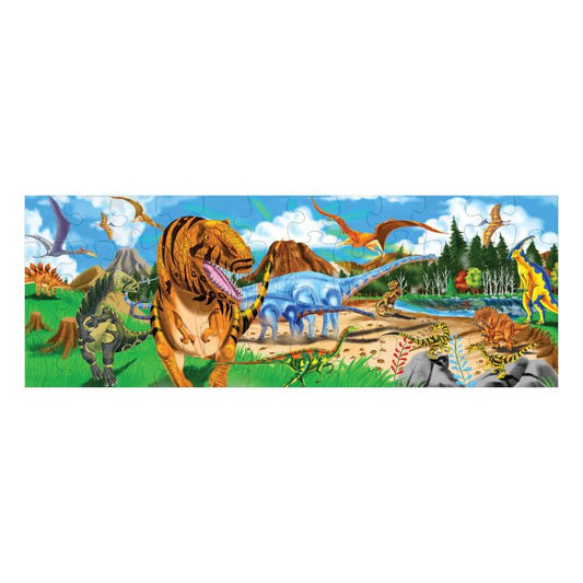 Melissa & Doug - Puzzle Géant De Sol Pays De Dinosaures